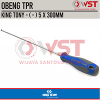 King Tony Obeng Min 5x300 mm Gagang TPR / Minus 5 x 300 Kingtony