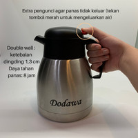 DODAWA TERMOS TEKO 1,2 LITER - STAINLESS STEEL - VACUUM FLASK