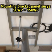 Ori Bracket Solar Panel Jenis Pole Mounted 80-150 Wp Prenium