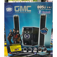 SPEAKER 2IN1 BLUETOOTH GMC 885U-2IN1BT 60WATT BISA JD SOUNDBAR