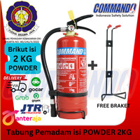 Tabung Apar 2 Kg Commando / 2 Kg Pemadam Portable Sale