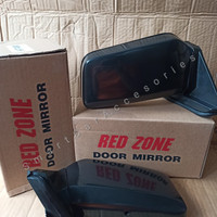 NEW SPION MOBIL RED ZONE UNIVERSAL HITAM / UNIVERSAL DOOR MIRROR REDZONE [TERBARU[TERLARIS[ORIGINAL[ASLI]