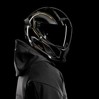 JUAL MURAH! Ruroc Atlas 3.0 Carbon Helmet Carbonized Titan [Ready]