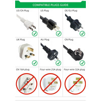 READYSTOK ADAPTER ADAPTOR LOOP UNIVERSAL PLUG 16A COLOKAN LISTRIK US CHINA KE EU INDONESIA