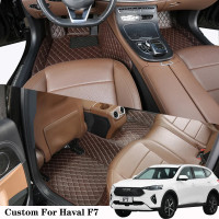 Car Floor Mat For Haval F7 2019 2020 2021 2022 2023 Custom Leathe