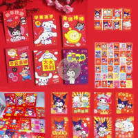 Angpao Imlek Naga 2024 Isi 36 Set Pendek Premium Sanrio Kartun