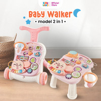 Mainan Edukasi Dorong Baby Push Walker Stroller Bayi Untuk Melatih