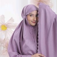TERBARU Mukena Tyas Mukena Dewasa Travelling Lasercut 2in1 Resleting