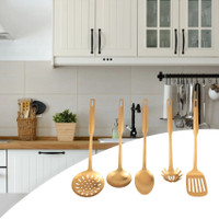 Stainless Steel Kitchen Utensils 5-Piece Cooking Trowel Set, Kitchen