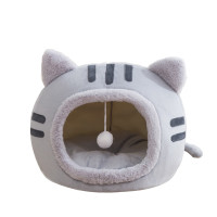 Winter Cute Cat House Kitten Cave Cushion Comfort Cat Hous Cat Dog
