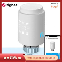 ZigBee 3.0 katup aktuator Radiator Tuya, termostat pintar dapat