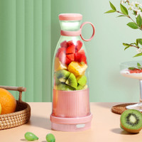 Rechargeable Fresh Fruit Juicers Mixers 6 Blades Portable Electri