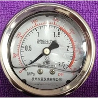 Antivibration Oil Pressure Gauge Shock Proof Pressure Gauge Yn