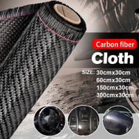 30/60/150/300cm 3K 200gsm0.2mmThickness 30cm Wide Carbon Fiber Cloth