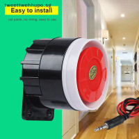 Twe Mini Wired Car Horn Speaker Siren Home Security Sound Alarm Syste