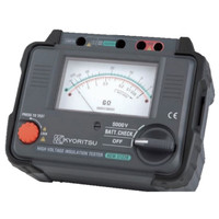 Baru Kyoritsu 3122B  Analogue High Voltage Insulation Tester 5000V