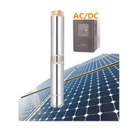 3hp price ac dc solar water pump with  panel for agriculture