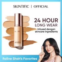 SKINTIFIC All Day Perfect Serum Foundation Full Coverage 25ml 24 Hour
