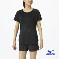 Best Seler Mizuno Women Garment Dye Running T-Shirt In Black 32MA98120