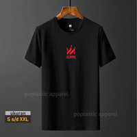 KAOS DISTRO SMITYY GLOW IN THE DARK 0735 PAKAIAN PRIA COMBI 3 SECOND