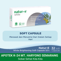 Natur E White isi 32 kapsul / Mencerahkan dan melembapkan kulit