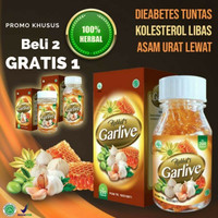 Unik HABBATS GARLIVE 200 KAPSUL PAKET ISI 3 BOTOL 200 KAPSUL Murah
