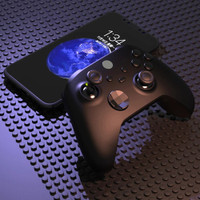 6 PCS Black 3D Joystick Caps for Sony PlayStation 5 PS5 DualSense
