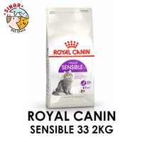 Sensible 33 2Kg Makanan Kucing Pencernaan Sehat Pelet