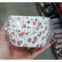 50 pcs Paper case cake laminating kincir / cup untuk roti / kertas