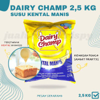 susu kental manis dairy champ 2.5 kg Murah