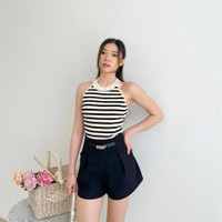 Promo [ Marveile ] Daryl Knit Top  Tops Rajut Wanita Diskon