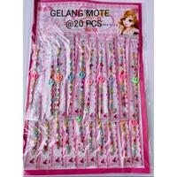 Fleur_ 20Pcs Gelang Monte Lembaran Grosir