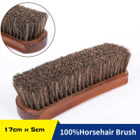 ES Horsehair Shoe Brush Hand Scrubbing Brush Horse Hair Brushes