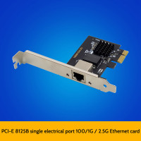 PCIE X1 RTL8125B Server Network 2.5GbE Multi Gigabit Network PCIE Giga