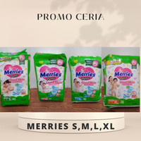 Merries Good Skin NB-S40 /M34 /L30 /XL26/L30+2 ||Popok