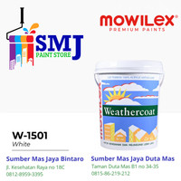 PTR Cat Tembok Eksterior MOWILEX WEATHERCOAT W 1501 Putih / White 20L