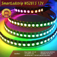 PRODUK TERBARU! RGB Smart LED Strip IP30 WS2815 isi 72 / 144 mata per