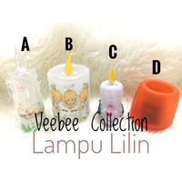 Lampu Lilin hias diorama D/lampu lilin/lampu meja/lampu hias