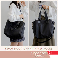 Women Nylon Bag Large Fits A4