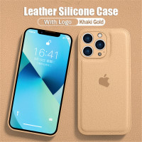 NEW Diskon With Logo Leather Add Phone Case For 13 14 Pro 12 11 Pro X