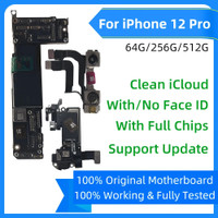 Fully Tested For Iphone 12 Pro Max Motherboard With Face Id For