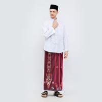 Sarung ATLAS Super Premium 975 Motif A9 JGF Merah 02