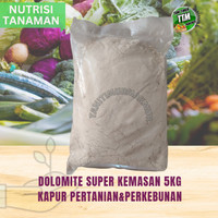 |NEWSALE| SUPER DOLOMIT KEMASAN REPACK 5KG KAPUR PERTANIAN & KAPUR