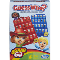 Hasbro Gaming Who? And Go , Portable 2-Player , Travel For Children Ag