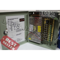 Bergaransi Power Supply Box Adaptor Cctv 12V 10A Kode 162