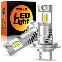 Terlaris, OXILAM lampu sorot LED 2X 20000LM H7, lampu depan mobil