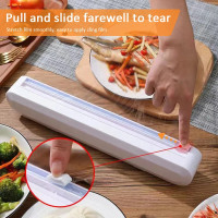 Fixing Foil Cling Film Wrap Dispenser Food Wrap Dispenser Cutter