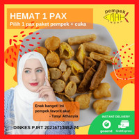 PEMPEK EMAK INDAH FOOD - PEMPEK PALEMBANG ASLI - Paket Hemat 1 Pax