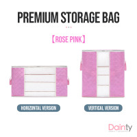 Hot 💗【 Fast Delivery 💗 2 X Big Storage Bag 💗 Wardrobe Non Woven Lar