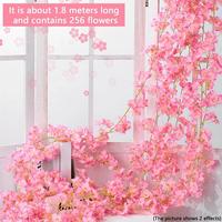 1.8m Artificial Sakura Flowers Vine Wedding Outdoor Garden Rose Arch